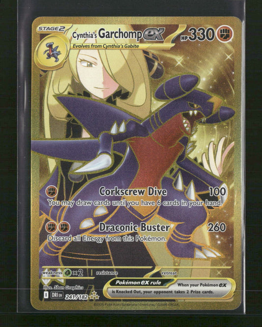 SV10: Destined Rivals Cynthia's Garchomp ex #241/182
