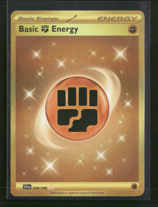 SV01: Scarlet & Violet Base Set Basic Fighting Energy #258/198