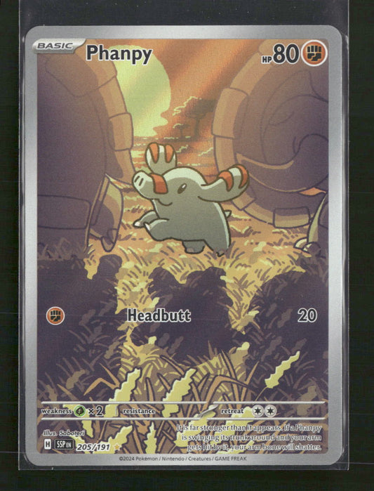 SV08: Surging Sparks Phanpy #205/191