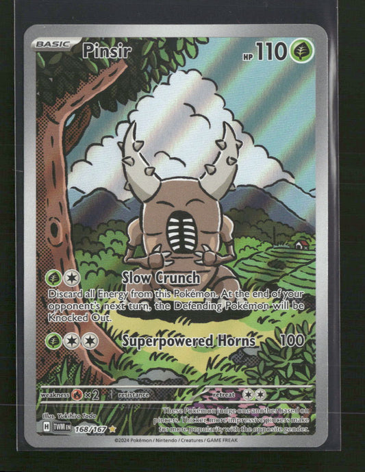 SV06: Twilight Masquerade Pinsir #168/167