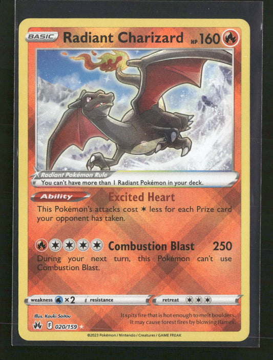 Crown Zenith Radiant Charizard #020/159