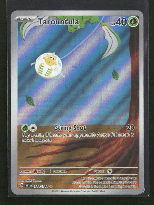 SV01: Scarlet & Violet Base Set Tarountula #199/198