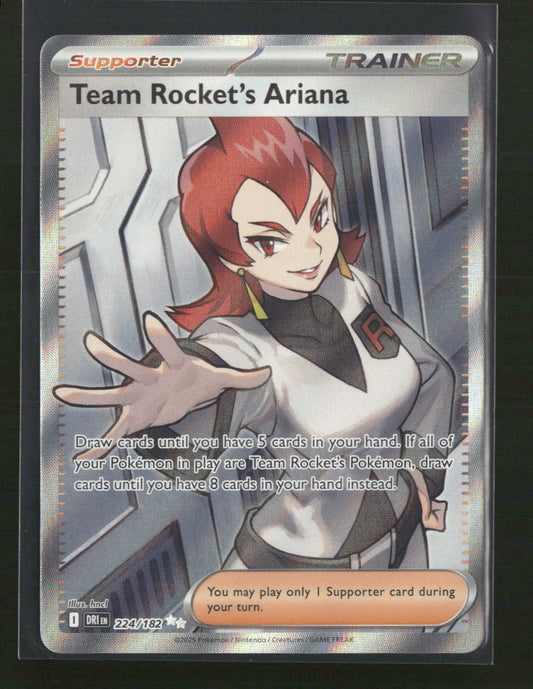 SV10: Destined Rivals Team Rocket's Ariana #224/182