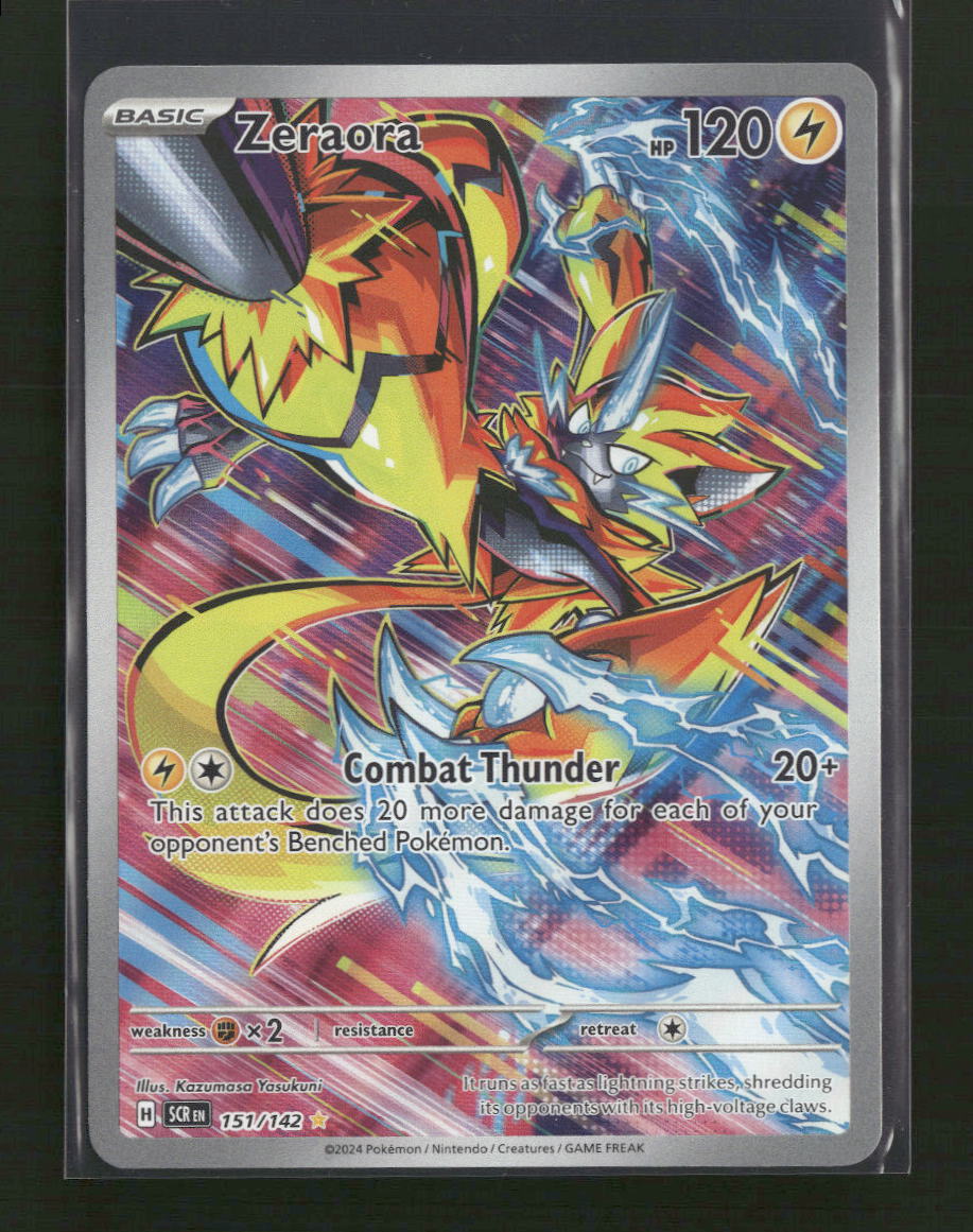 SV07: Stellar Crown Zeraora #151/142