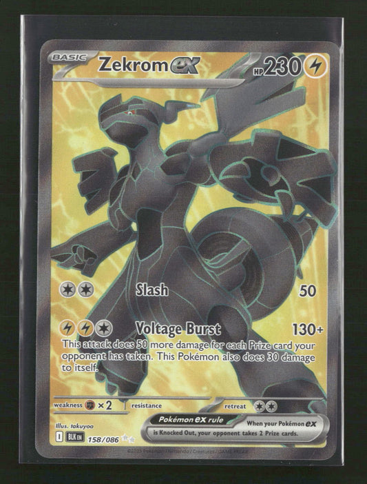 SV: Black Bolt Zekrom ex #158/086