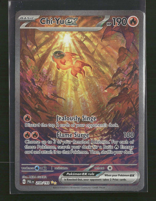 SV02: Paldea Evolved Chi-Yu ex #259/193
