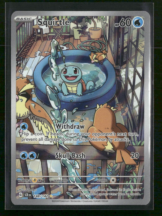 SV07: Stellar Crown Squirtle #148/142
