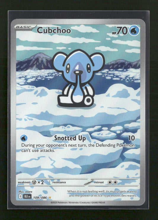 SV: Black Bolt Cubchoo #109/086