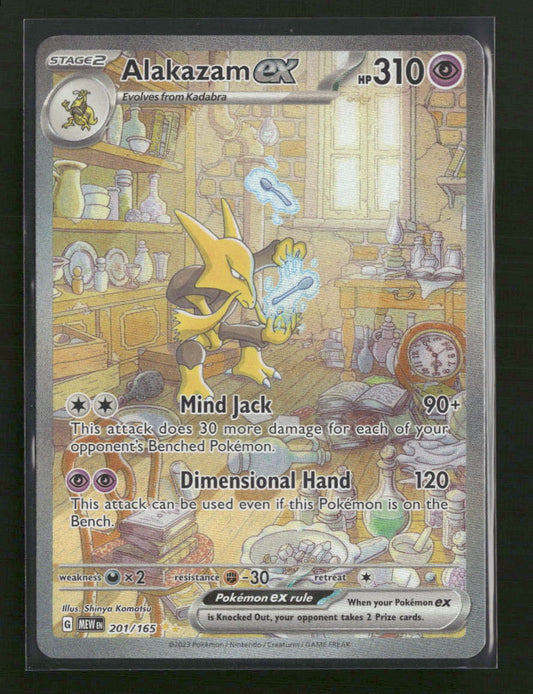SV: Scarlet & Violet 151 Alakazam ex #201/165