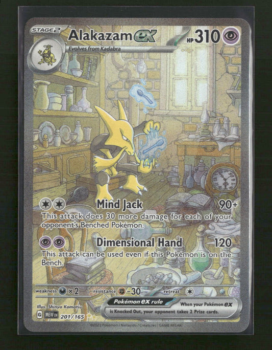 SV: Scarlet & Violet 151 Alakazam ex #201/165