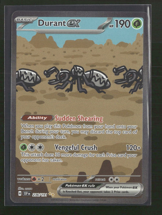 SV08: Surging Sparks Durant ex #236/191