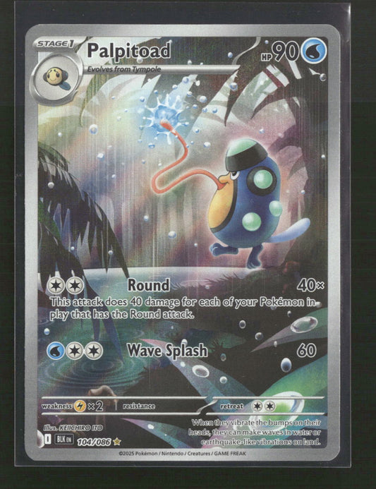 SV: Black Bolt Palpitoad #104/086