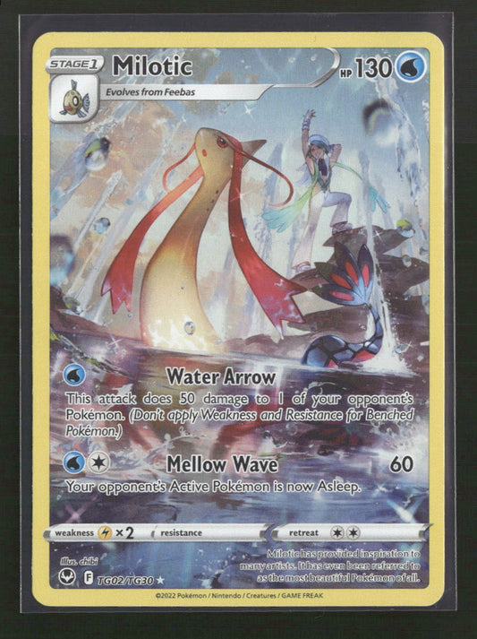 SWSH12: Silver Tempest Trainer Gallery Milotic #TG02/TG30