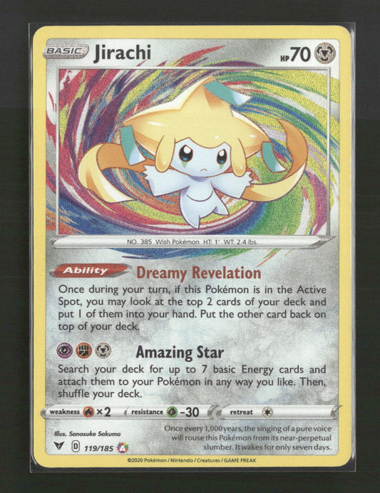 SWSH04: Vivid Voltage Jirachi #119/185