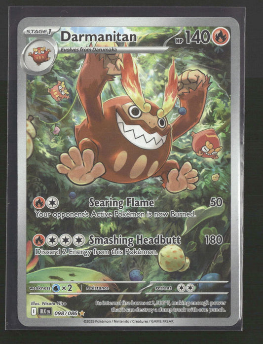 SV: Black Bolt Darmanitan #098/086