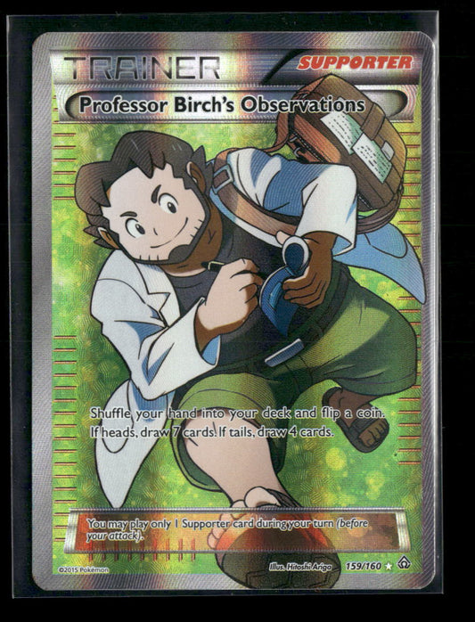 XY - Primal Clash Professor Birch's Observations (159 Full Art) #159/160