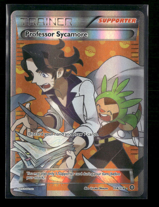 XY - Steam Siege Professor Sycamore #114/114