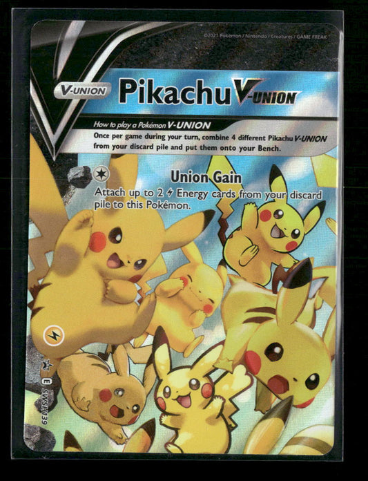 SWSH: Sword & Shield Promo Cards Pikachu V-Union [Set of 4] #SWSH139