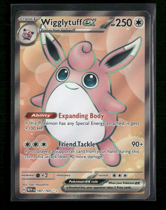 SV: Scarlet & Violet 151 Wigglytuff ex #187/165