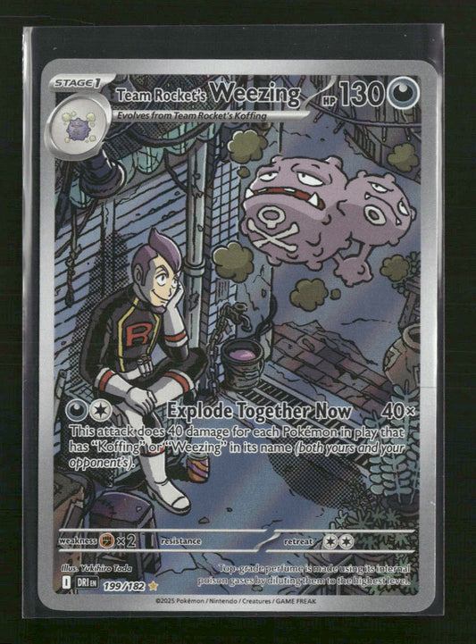 SV10: Destined Rivals Team Rocket's Weezing #199/182