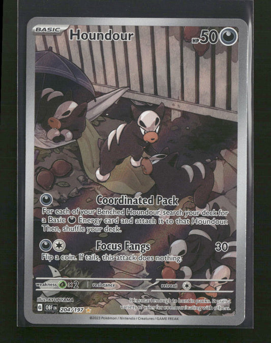 SV03: Obsidian Flames Houndour #204/197