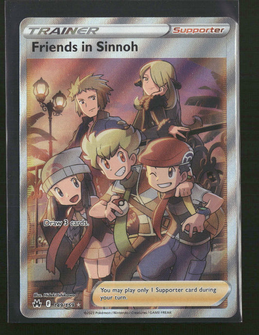 Crown Zenith Friends in Sinnoh (Full Art) #149/159
