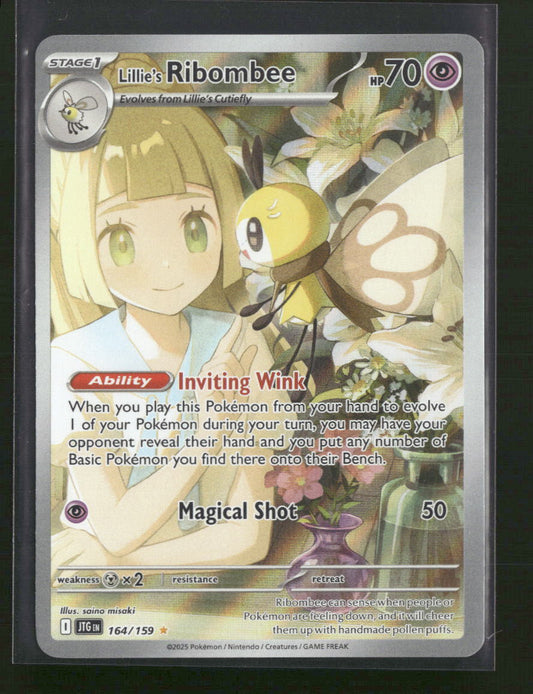 SV09: Journey Together Lillie's Ribombee #164/159