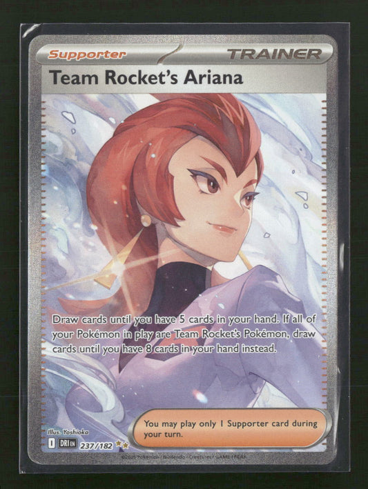 SV10: Destined Rivals Team Rocket's Ariana #237/182