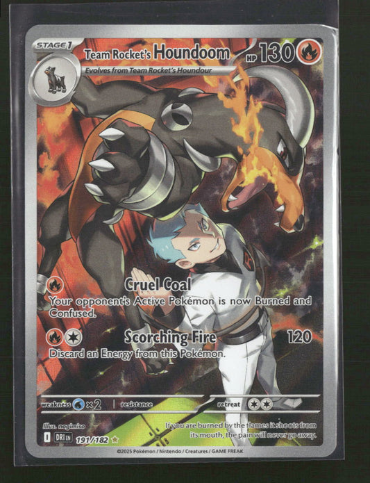 SV10: Destined Rivals Team Rocket's Houndoom #191/182