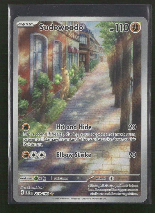 SV02: Paldea Evolved Sudowoodo #219/193