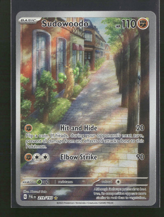 SV02: Paldea Evolved Sudowoodo #219/193