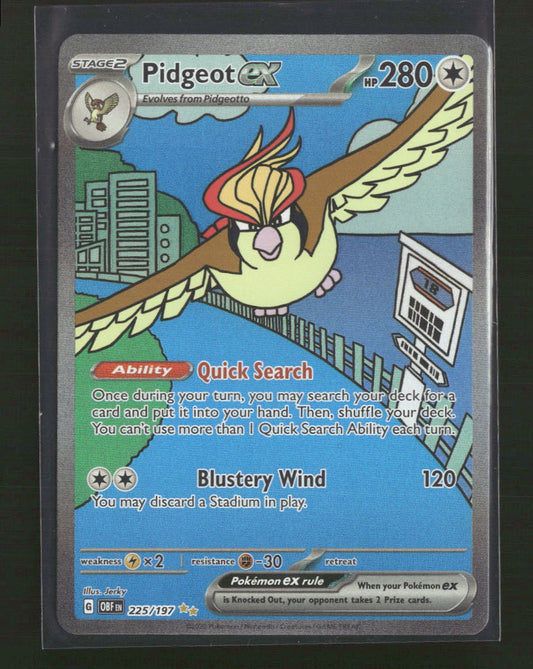 SV03: Obsidian Flames Pidgeot ex #225/197
