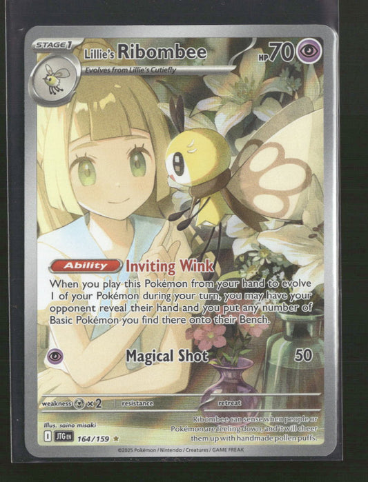 SV09: Journey Together Lillie's Ribombee #164/159