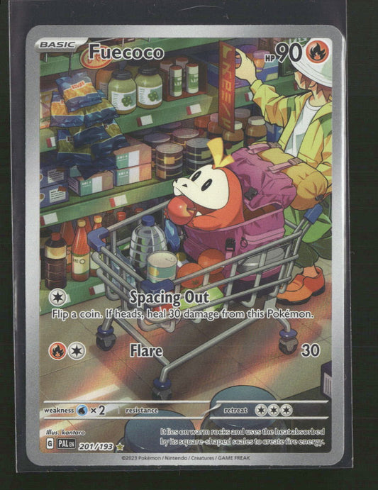 SV02: Paldea Evolved Fuecoco #201/193