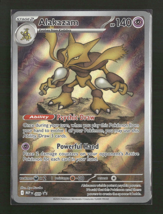Alakazam - 009 - ME: Mega Evolution Promo (MEP)