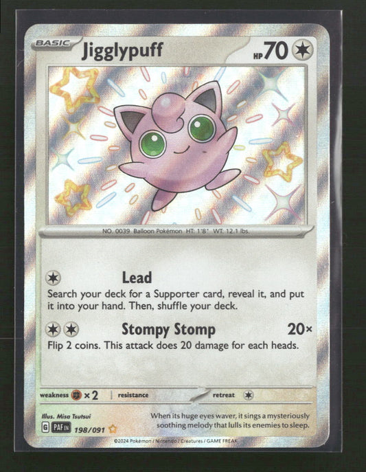 SV: Paldean Fates Jigglypuff #198/091