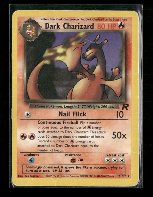 Team Rocket Dark Charizard (21) #21/82