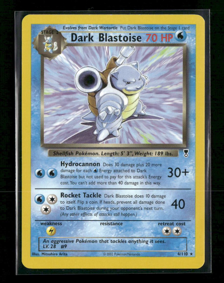Deck Exclusives Dark Blastoise #004/110