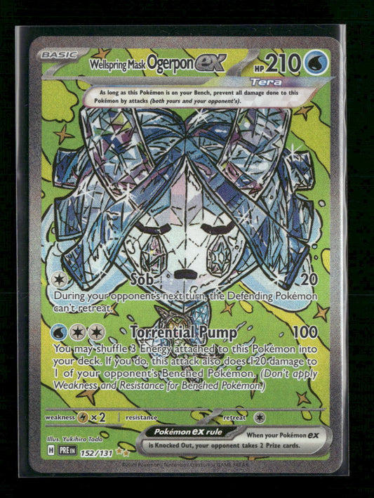 SV: Prismatic Evolutions Wellspring Mask Ogerpon ex #152/131