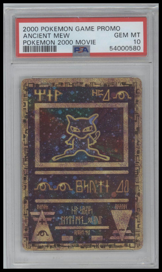 2000 Pokemon Game Movie Pokemon 2000 Movie Ancient Mew 10 PSA #