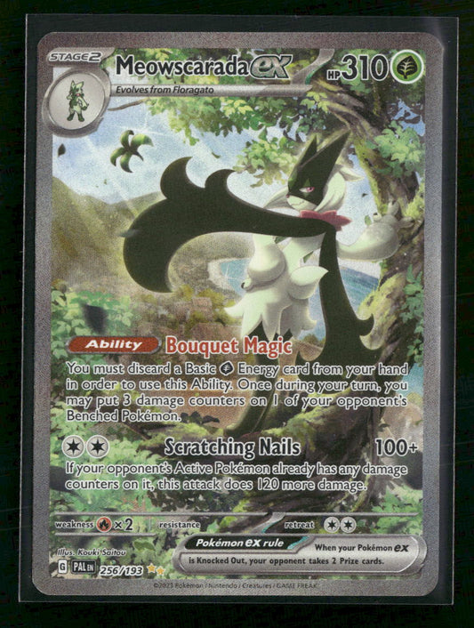 SV02: Paldea Evolved Meowscarada ex #256/193