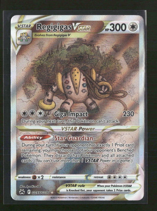 Crown Zenith: Galarian Gallery Regigigas VSTAR #GG55/GG70