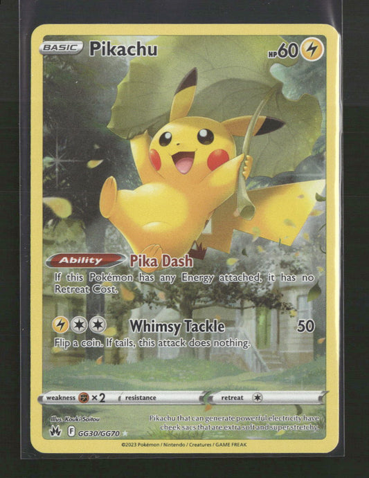 Crown Zenith: Galarian Gallery Pikachu #GG30/GG70