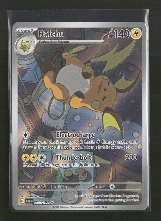 SV02: Paldea Evolved Raichu #211/193