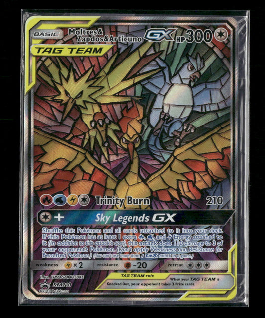 SM Promos Moltres & Zapdos & Articuno GX #SM210