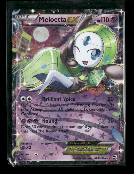 Legendary Treasures: Radiant Collection Meloetta EX #RC11/RC25