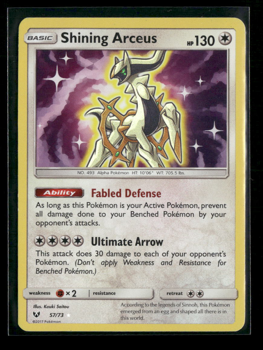 Shining Legends Shining Arceus #57/73