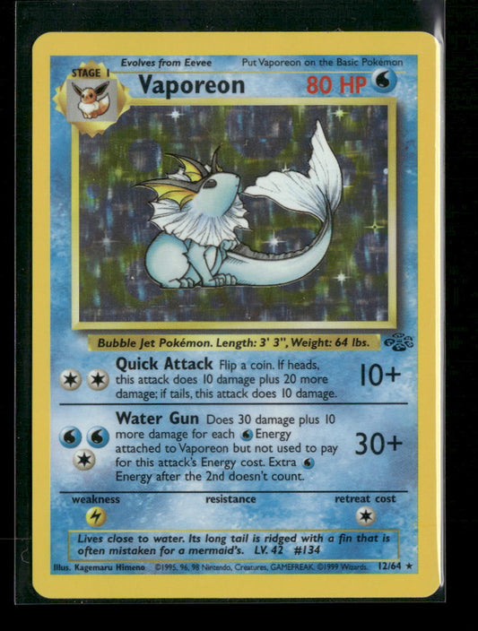 Jungle Vaporeon (12) #12/64
