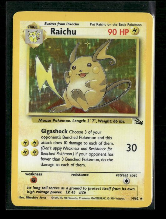 Fossil Raichu (14) #14/62