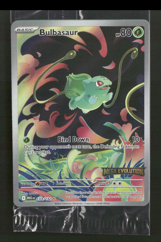 Bulbasaur #133/132 Mega Evolution Promo (Sealed)